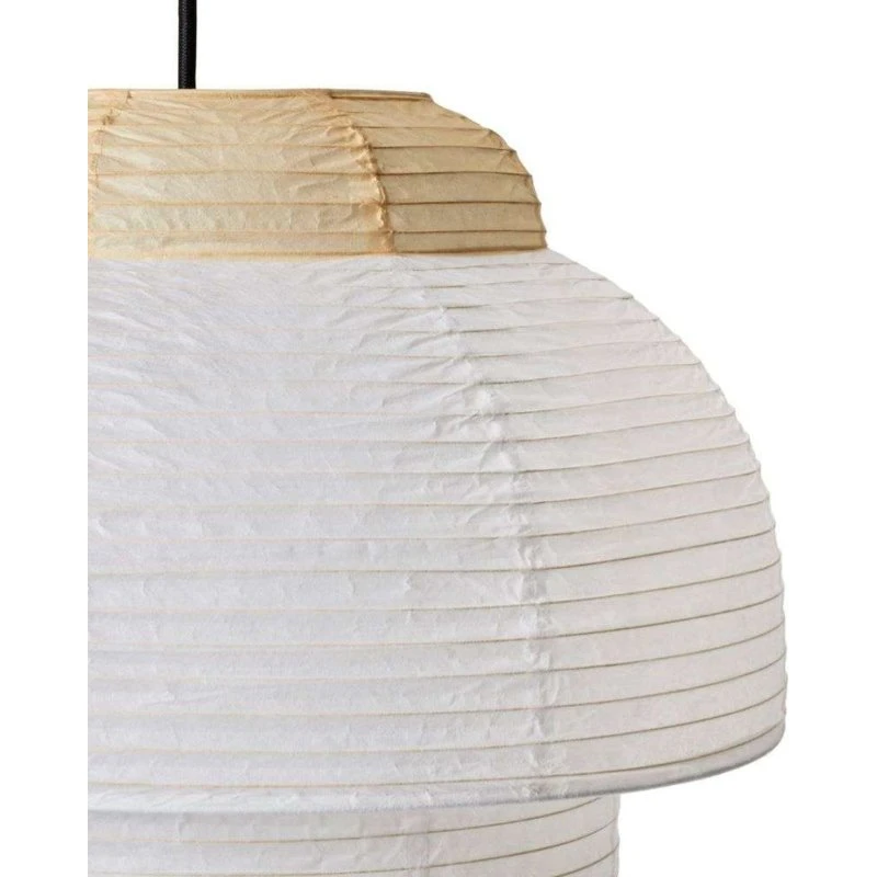 Made By Hand Papier Suspension Double Ø40 - Soft Yellow