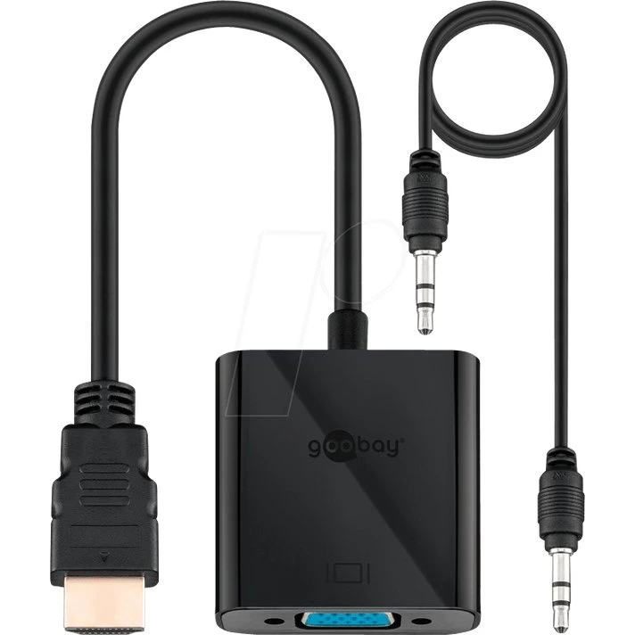 Adaptateur HDMI/VGA Noir 15 cm