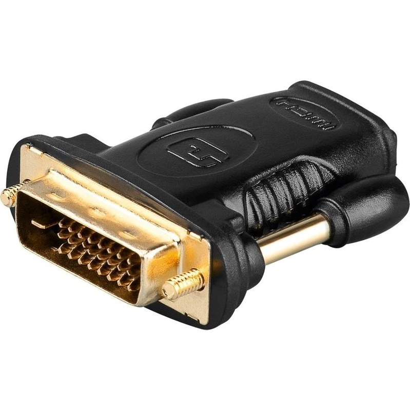 MONACOR HDMDVI-100J Adaptateur HDMI/DVI Doré