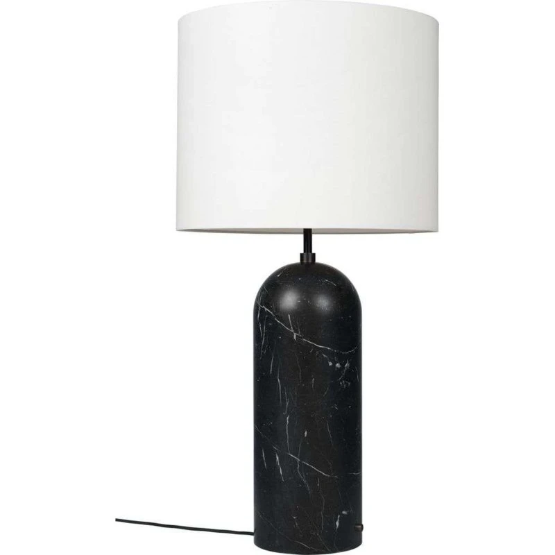 GUBI Lampadaire Gravity Low XL Noir et Blanc
