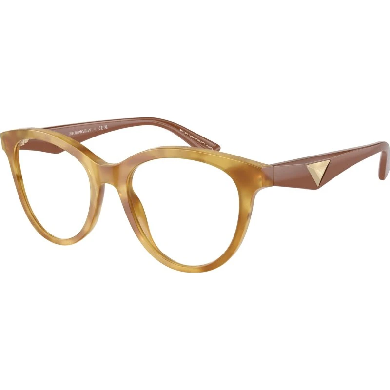 Emporio Armani EA3236 6115 - Lunettes de vue Cat Eye Marron