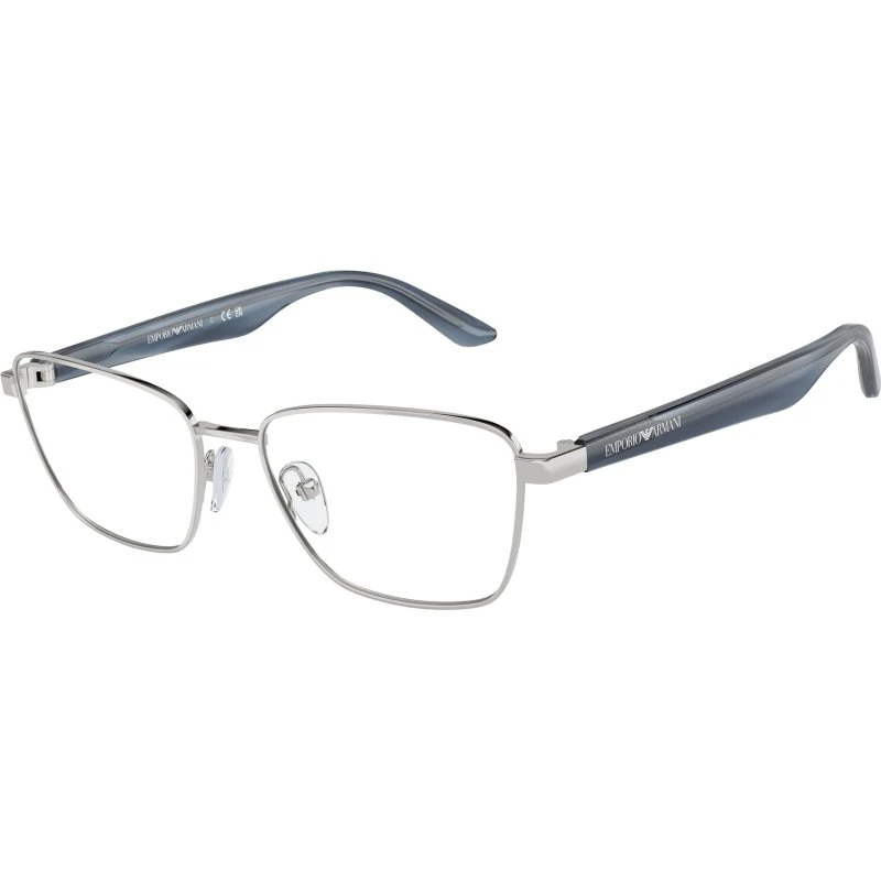 Emporio Armani EA1156 3015 - Lunettes Optiques Géométriques Argent