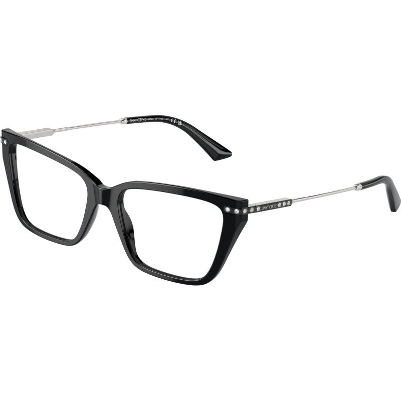 Jimmy Choo JC3002B 5017 Montures Optiques Cat Eye Noires