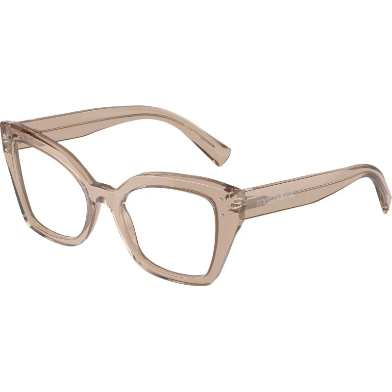 Dolce & Gabbana DG3386 Lunettes Optiques Papillon Marron