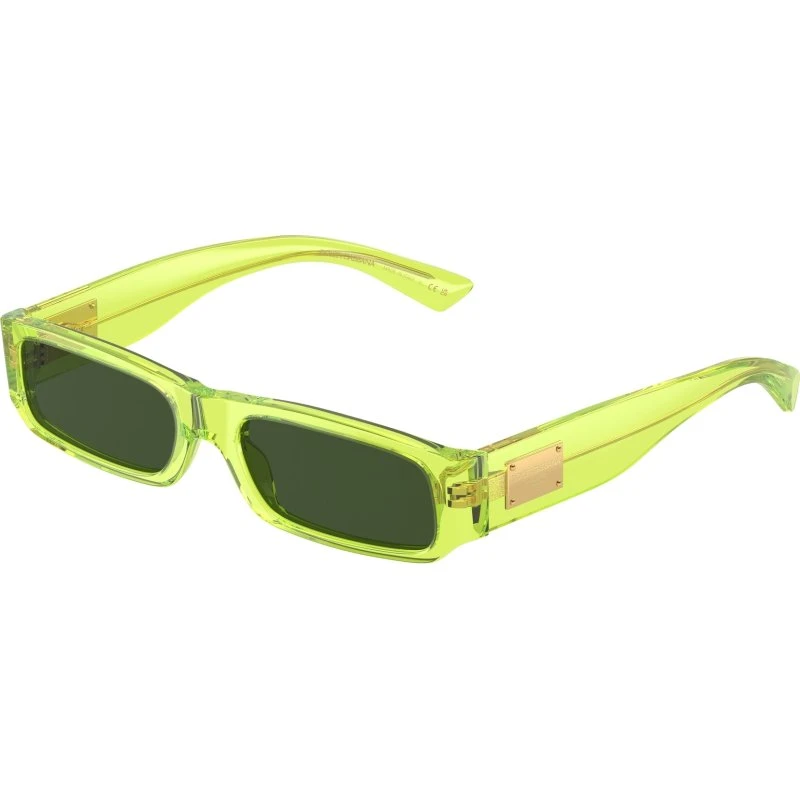 Dolce & Gabbana Enfant DX4005 Lunettes de Soleil Carrées Vertes