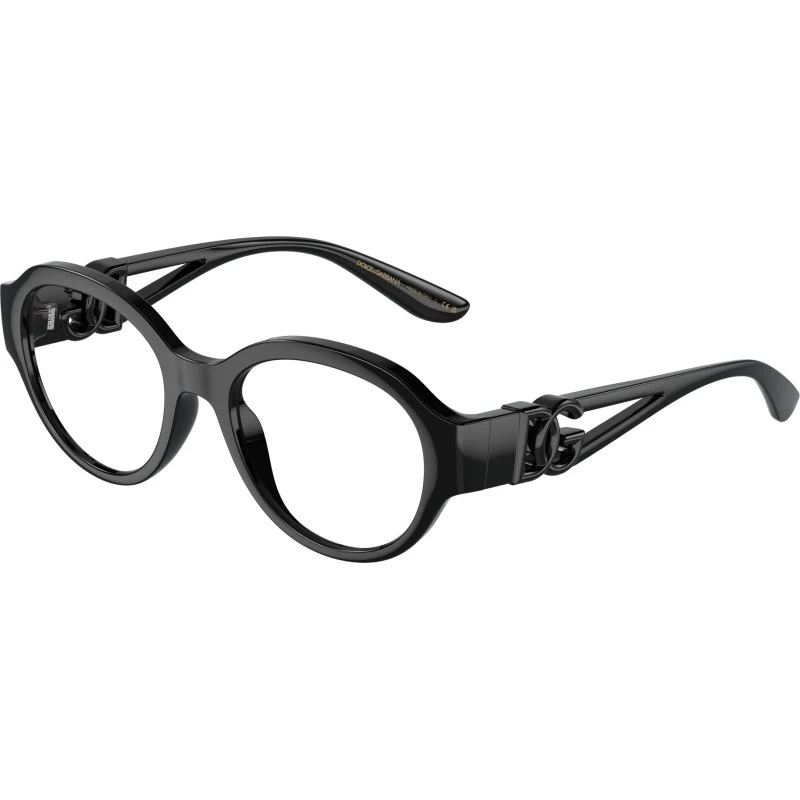 Dolce & Gabbana DG5111 Lunettes Optiques Pantos Noir Transparent