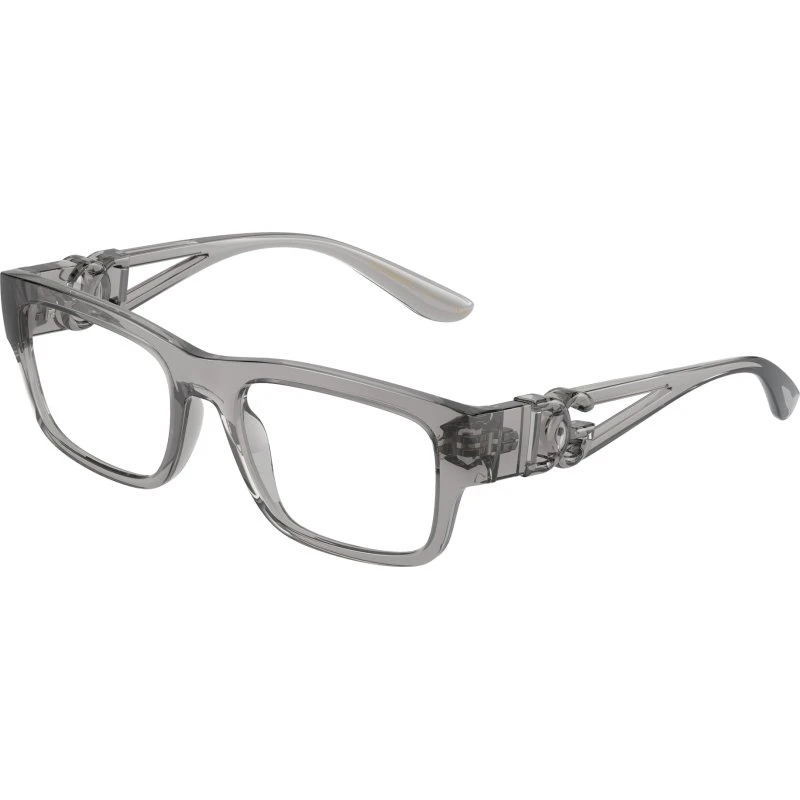 Dolce & Gabbana DG5110 Lunettes Optiques Carrées Gris Transparent
