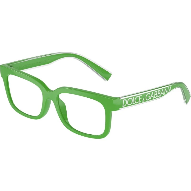 Dolce & Gabbana DX5002 3311 - Montures Optiques Enfant Vert Transparent