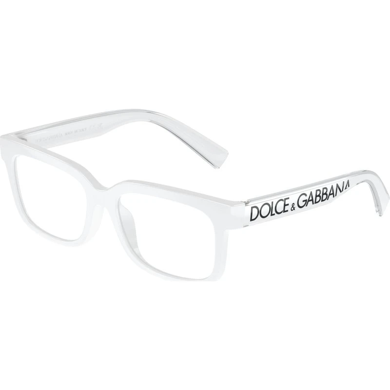 Dolce & Gabbana DX5002 - Montures Optiques Enfant Carrées Blanches
