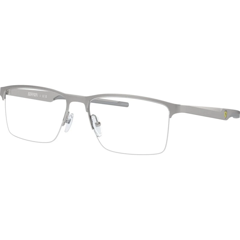 Ferrari Scuderia FZ7003 Homme - Lunettes Optiques Carrées Argentées