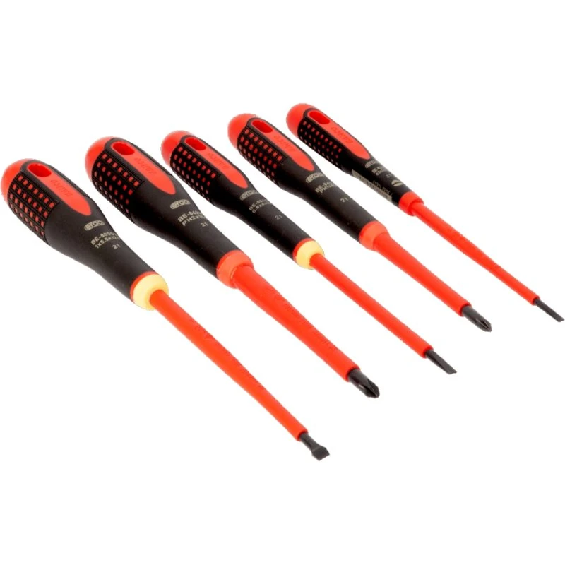 BAHCO - Jeu de tournevis ERGO VDE 5 pièces isolés