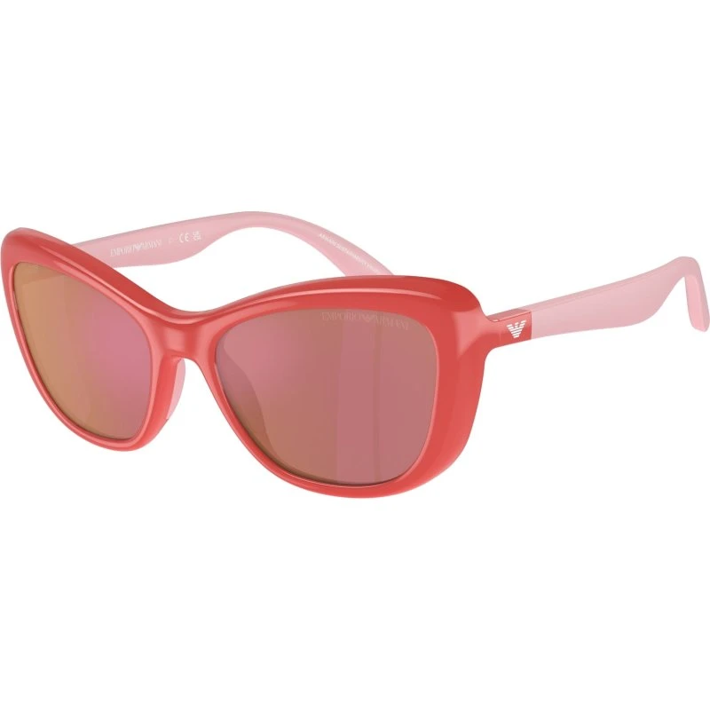 Emporio Armani Enfant EK4004 Lunettes de Soleil Papillon Rose Violet