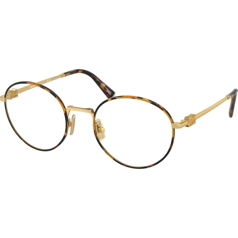 Miu Miu MU 52XV 14U1O1 - Montures Optiques Rondes Écailles