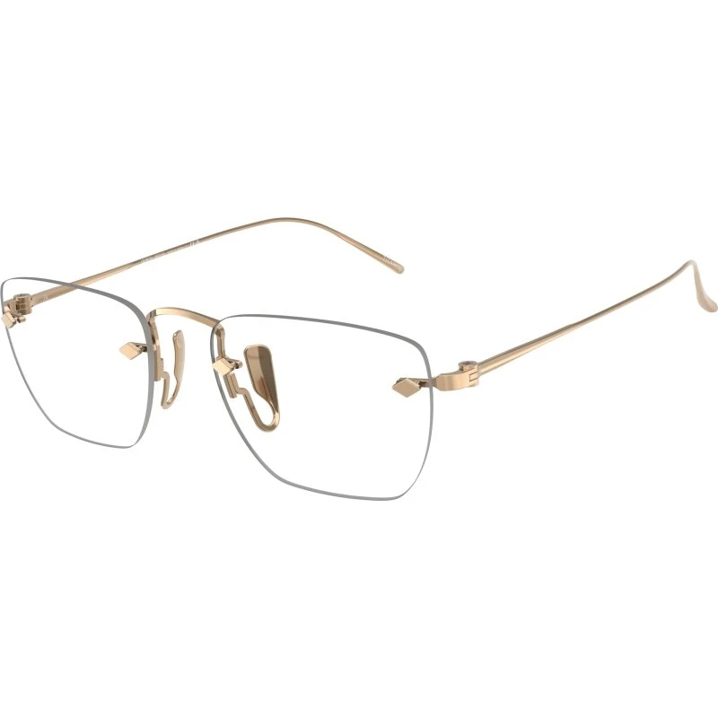 Giorgio Armani Homme AR5149T 3386 - Montures Optiques en Titane Or
