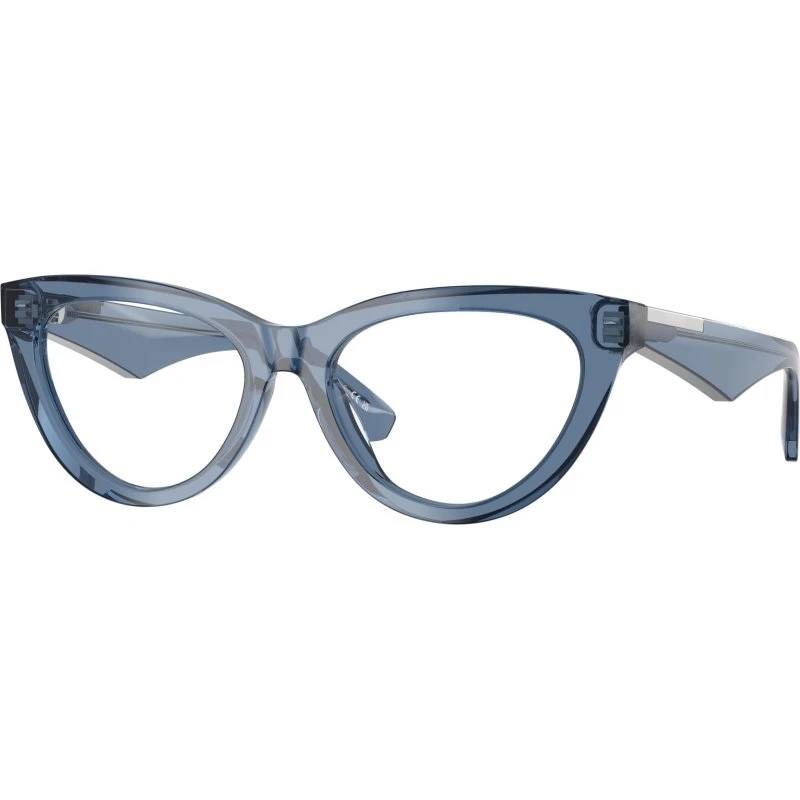 Burberry BE2418U 4117 Lunettes Optiques Cat Eye Bleues pour Femme