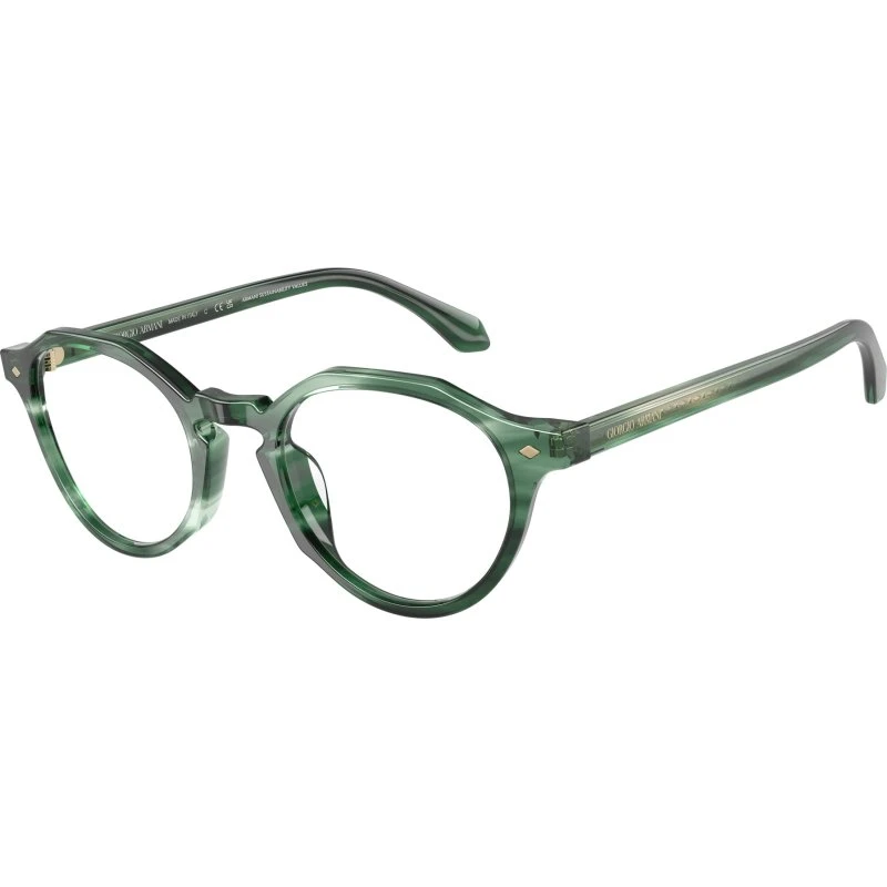 Giorgio Armani Homme AR7264U 6164 - Montures Optiques Pantos Vertes
