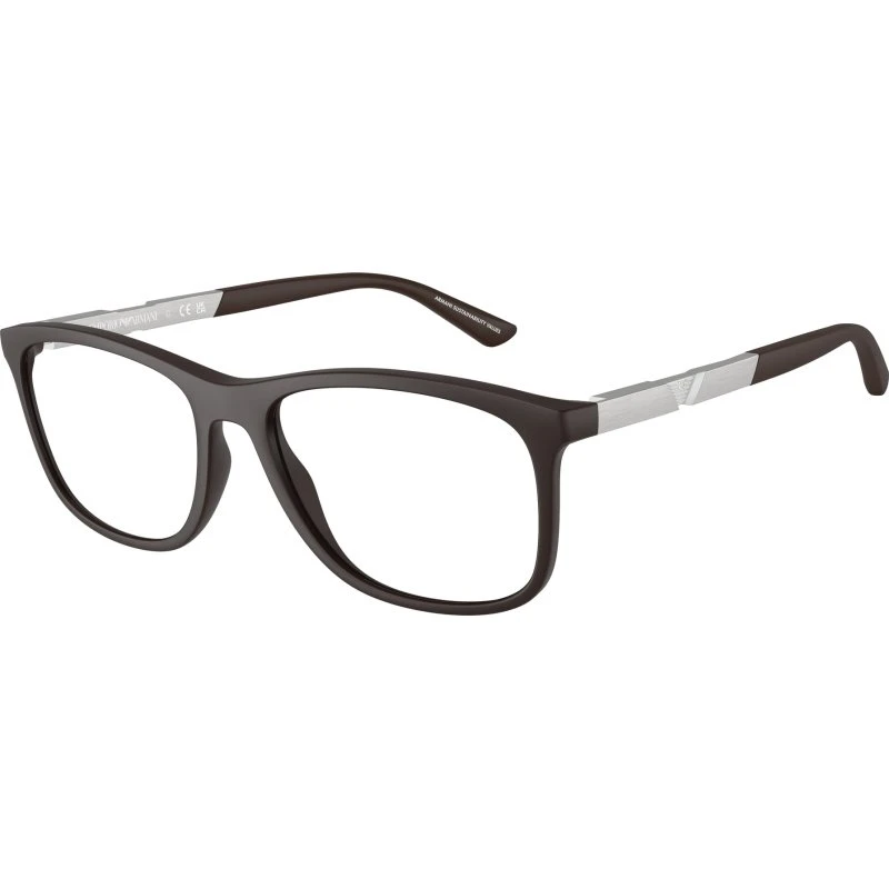 Emporio Armani EA3247 6186 - Lunettes Optiques Marron Transparent
