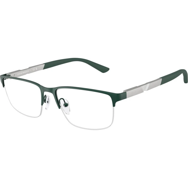 Emporio Armani EA1164 3017 - Lunettes de vue carrées en métal vert