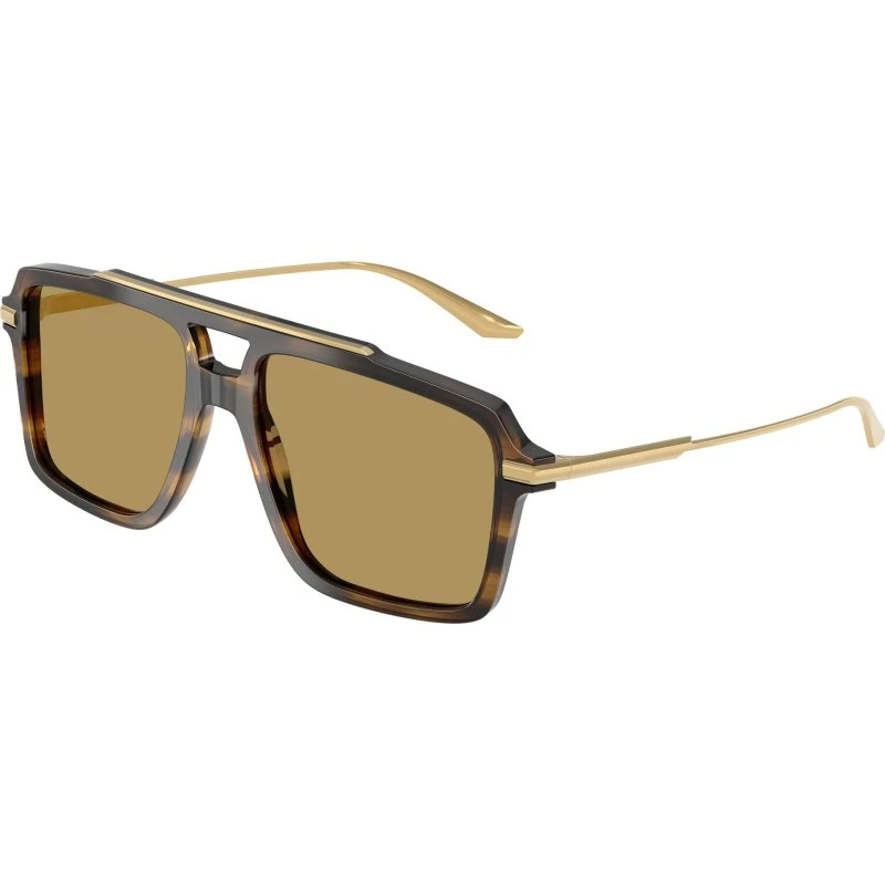 Dolce & Gabbana DG4477 Lunettes de Soleil Pilote Marron