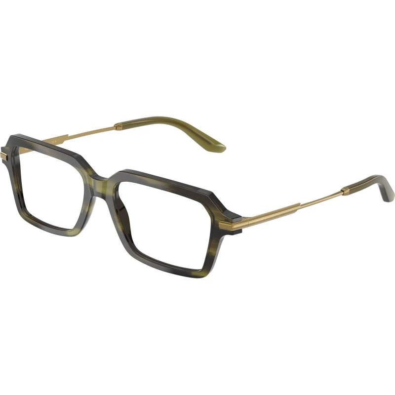 Dolce & Gabbana DG3401 Montures Optiques Carrées Vert Transparent