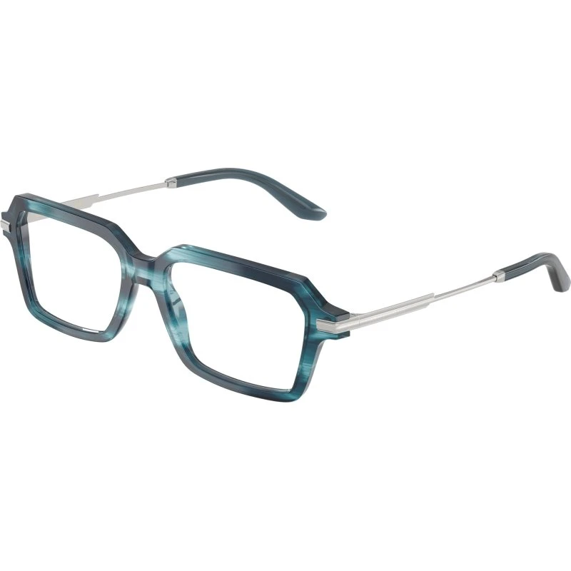 Dolce & Gabbana DG3401 Montures Optiques Carrées Bleu Transparent