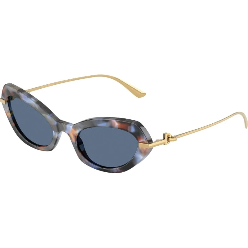 Dolce & Gabbana DG4473 Lunettes de Soleil Papillon Bleues pour Femme