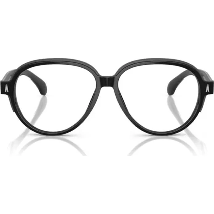 Moncler ME2003 Lunettes de Vue Géométriques Noires Unisexe 53mm