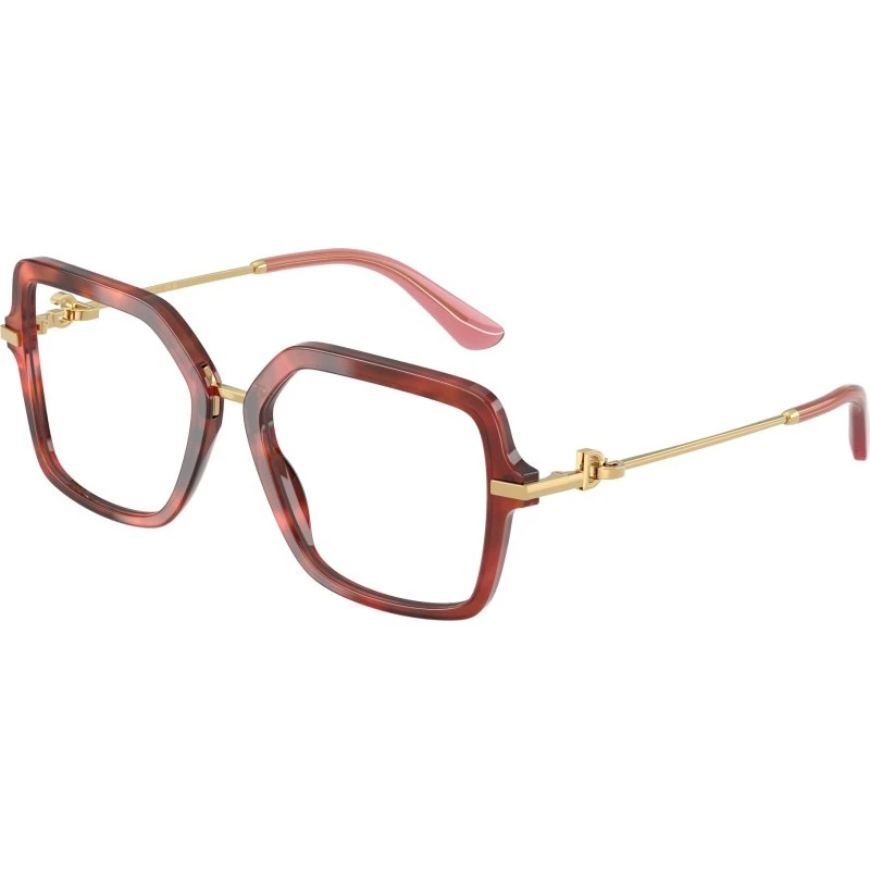 Dolce & Gabbana DG3396 Montures Optiques Carrées Écailles de Tortue