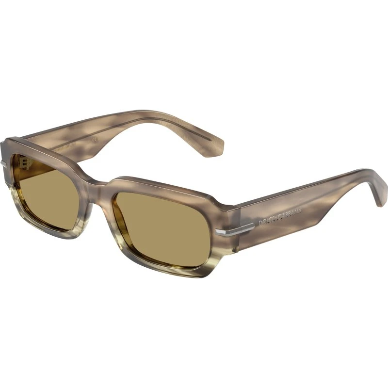 Dolce & Gabbana DG4485 Lunettes de soleil Carrées Marron et Vert