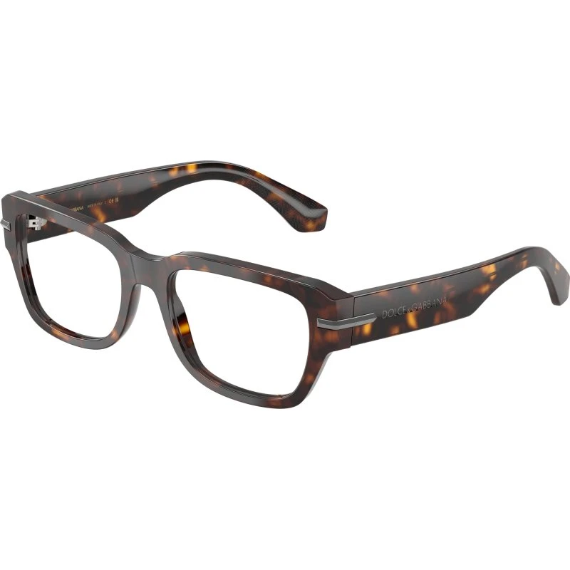 Dolce & Gabbana DG3408 502 - Montures Optiques Carrées Tortue