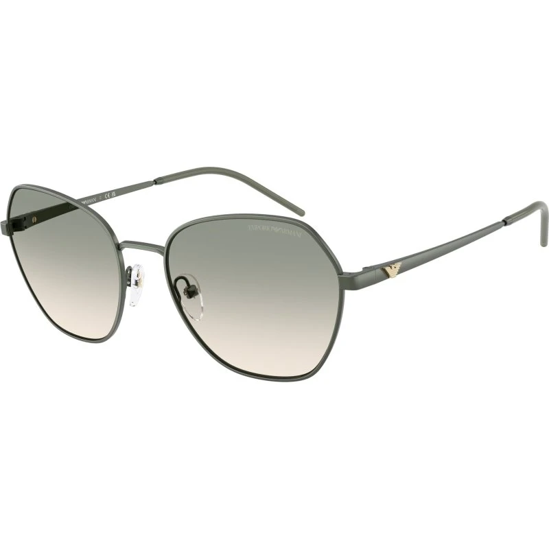 Emporio Armani EA2161 Lunettes de Soleil Géométriques Vertes