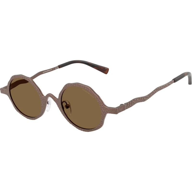 Emporio Armani EA2166 Lunettes de Soleil Homme - Métal Bronze et Marron