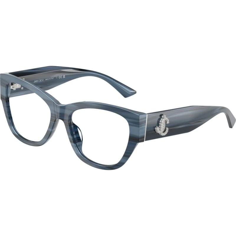 Jimmy Choo JC3033BU Montures Optiques Pantos Bleues pour Femme