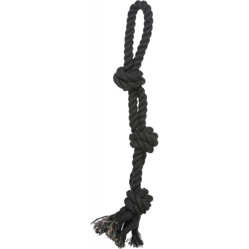 TRIXIE Jouet Corde à Nœuds pour Chien, 60cm, Multicolore