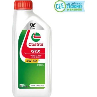 Castrol GTX 5W-30 C4, Huile Moteur Synthétique 1L
