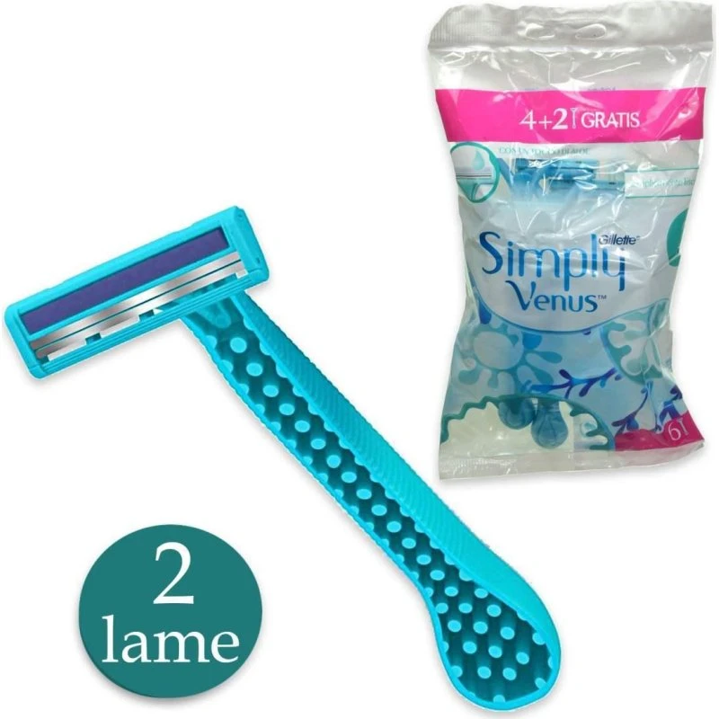 Gillette Venus Simply 4+2 Rasoirs Jetables