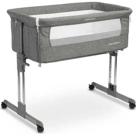 Caretero Sleep2Gether Graphite - Lit Cododo 2-en-1