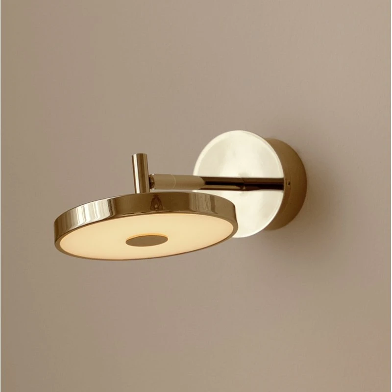 UMAGE Asteria SHORT HW - Applique murale LED en laiton poli - 28 cm